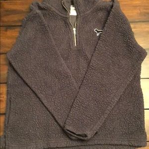 PINK Fuzzy Sweatshirt